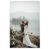 Maandelijkse foto seizoensgebonden Waterverf Kalender (Hoes)