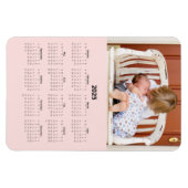 Maandelijkse fotokalender 2025 magneet (Horizontaal)