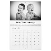Maandelijkse foto's van familiekalender kalender (Jan 2026)
