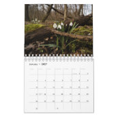 Maandelijkse geboorte Flowers Kalender (Jan 2027)