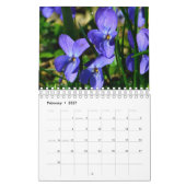 Maandelijkse geboorte Flowers Kalender (Feb 2027)