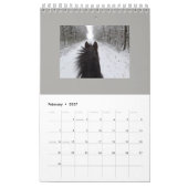 MAANDELIJKSE HORSE PLANNING CALENDAR KALENDER (Feb 2027)