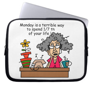 Maandelijkse Humor Laptop Sleeve