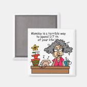 Maandelijkse Humor Magneet (Voorkant / Achterkant)