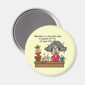 Maandelijkse Humor Magneet (Voorkant / Achterkant)