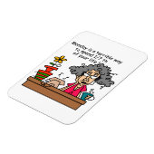 Maandelijkse Humor Magneet (Linkerzijde)