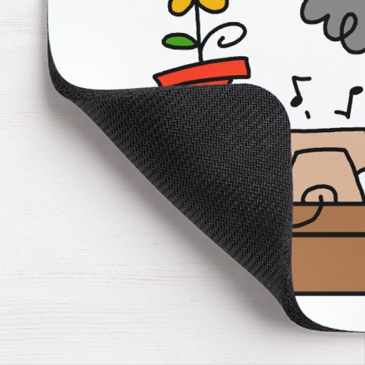 Maandelijkse Humor Muismat (Hoek)