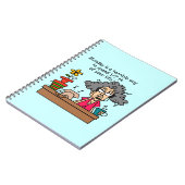 Maandelijkse Humor Notitieboek (Linkerzijde)