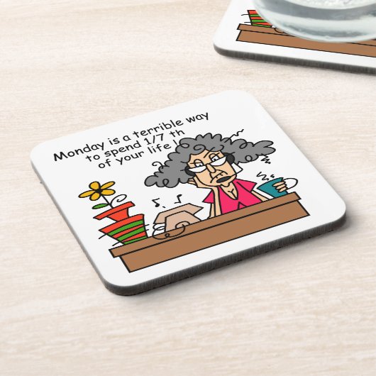 Maandelijkse Humor Onderzetter (Linkerzijde)