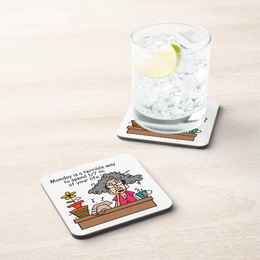 Maandelijkse Humor Onderzetter (Rechterzijde)