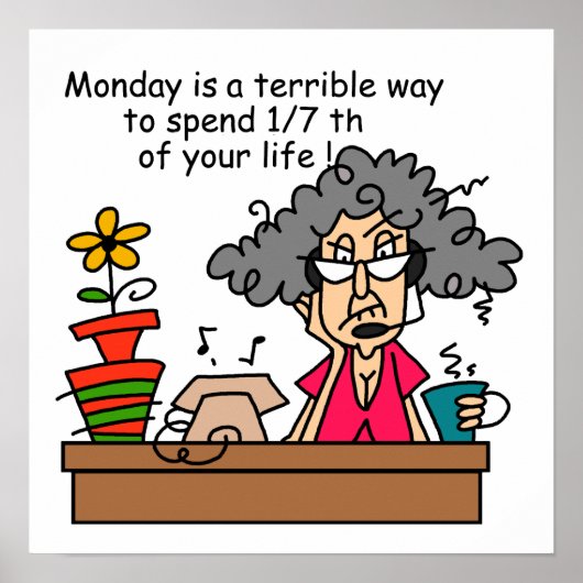 Maandelijkse Humor Poster (Voorkant)