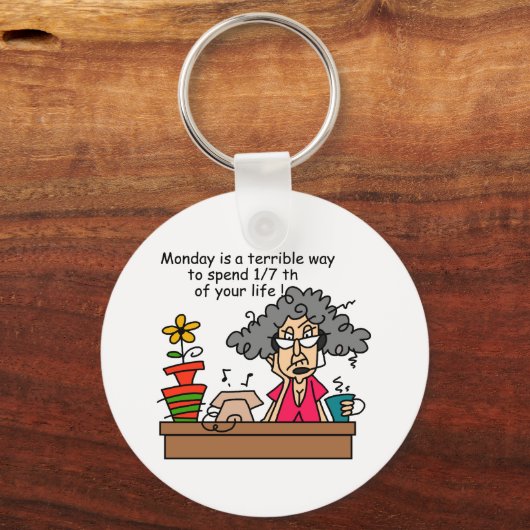 Maandelijkse Humor Sleutelhanger (Voorkant)