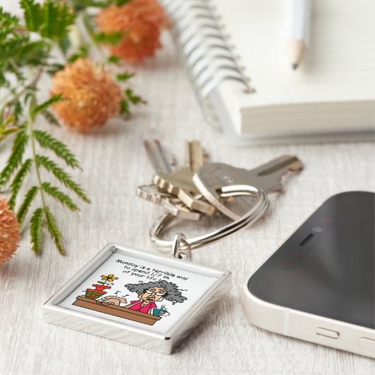 Maandelijkse Humor Sleutelhanger (Zijkant)