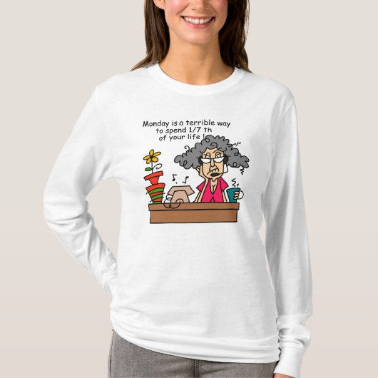 Maandelijkse Humor T-shirt (Voorkant)