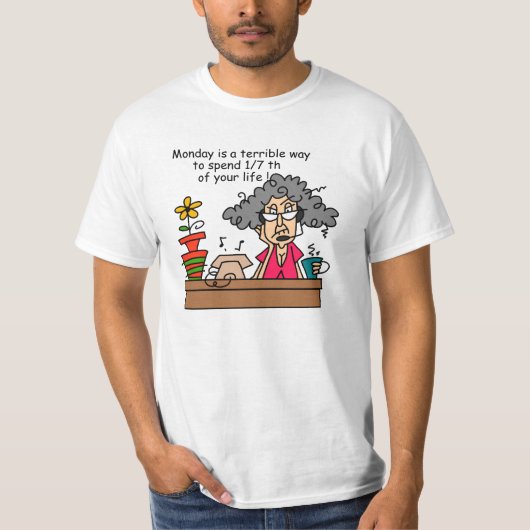 Maandelijkse Humor T-shirt (Voorkant)