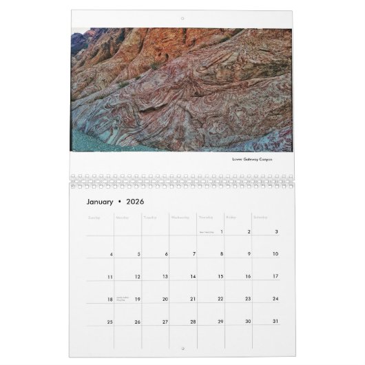 Maandelijkse kalender 2016 (Jan 2026)