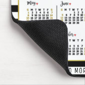 Maandelijkse kalender 2022 jaar | Preppy Floral St Muismat (Hoek)