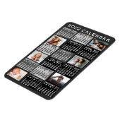 Maandelijkse kalender 2022 Maandelijkse Mod Zwarte Magneet (Linkerzijde)