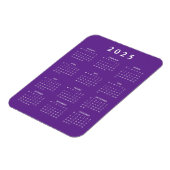 Maandelijkse kalender 2025 magneet (Linkerzijde)