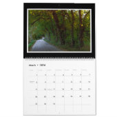 Maandelijkse kalender voor landwegen en paden (Mar 2026)