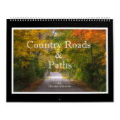 Maandelijkse kalender voor landwegen en paden (Hoes)