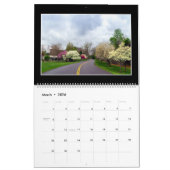 Maandelijkse kalender voor landwegen en paden (Mar 2026)