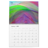 Maandelijkse kalender voor Meditatie (Jan 2027)