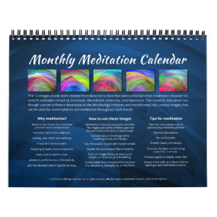 Maandelijkse kalender voor Meditatie