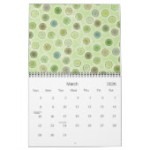 Maandelijkse kalender voor standaard patronen 2011 (Mar 2026)