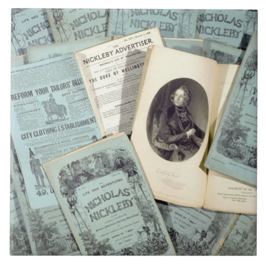 Maandelijkse kwesties van "Het leven en de avontur Tegeltje (Voorkant)