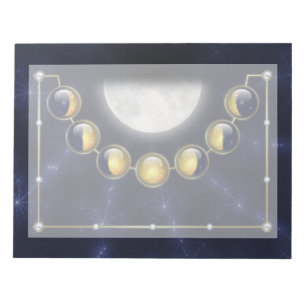 Maandelijkse Maan Notitieblok