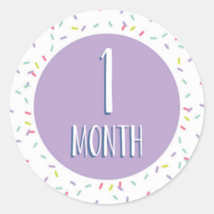 Maandelijkse mijlpaal Stickers