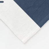 Maandelijkse mijlpaal voor auteur fleece deken (Hoek)