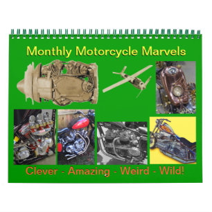 Maandelijkse motorfietsniveaus 2013 kalender