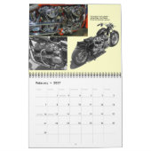 Maandelijkse motorfietsreizen 2013 kalender (Feb 2027)