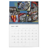 Maandelijkse motorfietsreizen 2013 kalender (Mar 2027)