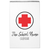 Maandelijkse offertes voor schoolverpleegkundigen kalender (Hoes)
