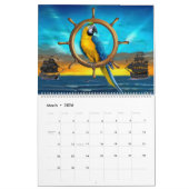 MAANDELIJKSE PIRATE CALENDAR KALENDER (Mar 2026)