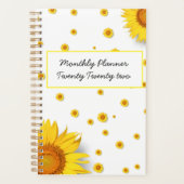 Maandelijkse planner aanpassen aan het thema Zonne (Voorkant)