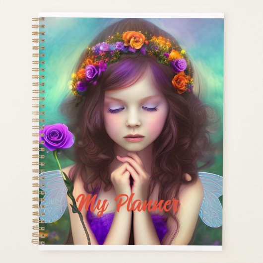 Maandelijkse Planner Hardcover Spiraal gebonden (Voorkant)