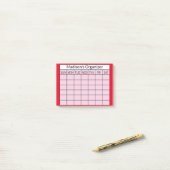 Maandelijkse Planner Organizer Post-it® Notes (Op bureau)
