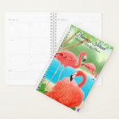 Maandelijkse planner van Flamingo Island (Display)