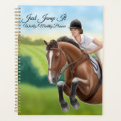 Maandelijkse Planner voor paardenpaarden (Voorkant)