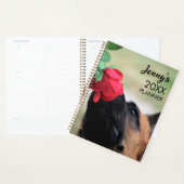 Maandelijkse plannerboek voor Duitse herder Planner (Display)