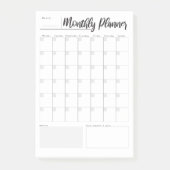 Maandelijkse planning post-it® notes (Voorkant)