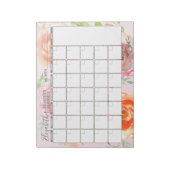 Maandelijkse platenplank voor gekleurde Waterverf Notitieblok (Linkerzijde)