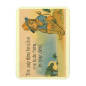 Maandelijkse spelden dood 1914 Comic Magneet (Verticaal)