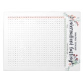 Maandelijkse tussenliggende kofferdetector AM/PM Notitieblok (Voorkant)