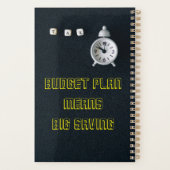 Maandelijkse uitgaven Tracker Planner (Achterkant)