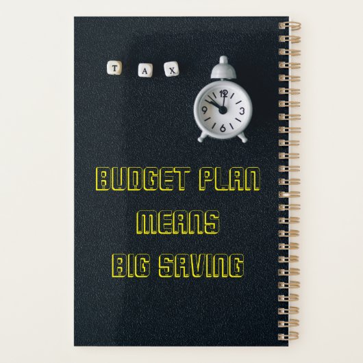 Maandelijkse uitgaven Tracker Planner (Achterkant)